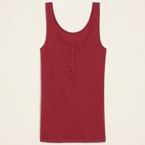 Old Navy Women's Orange Slim Fit Tank Top Size XL Tall